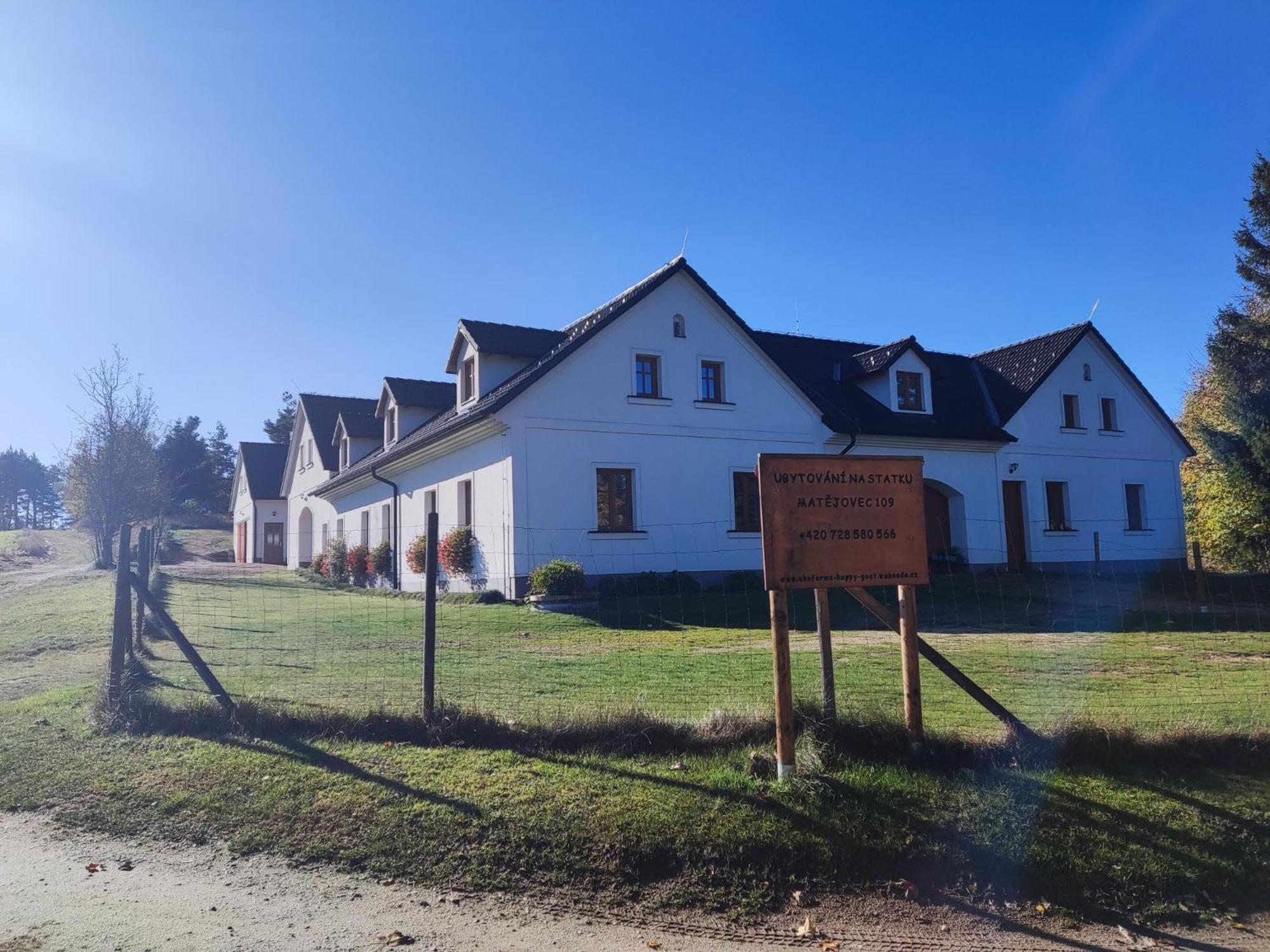 Matejovec 109 & Ubytovani Na Statku Český Rudolec Exteriör bild
